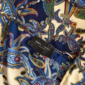 Romeo & Juliet Couture Multicolor Paisley Handkerchief Dress